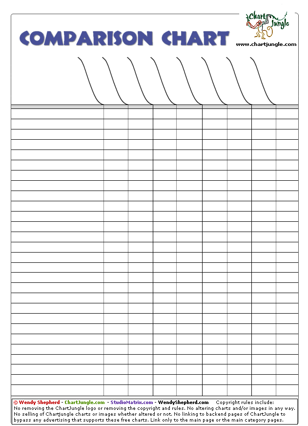 vendor comparison template