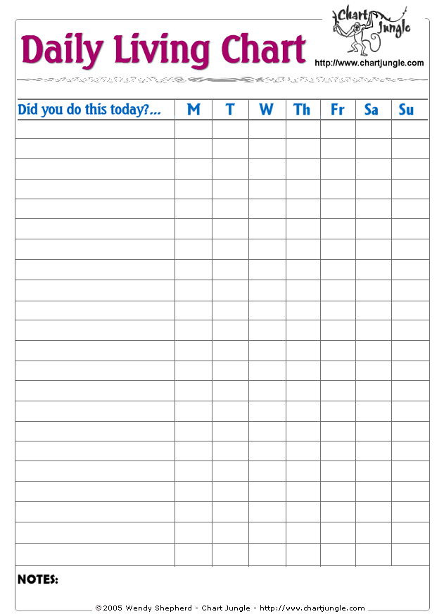 Daily Activity Chart