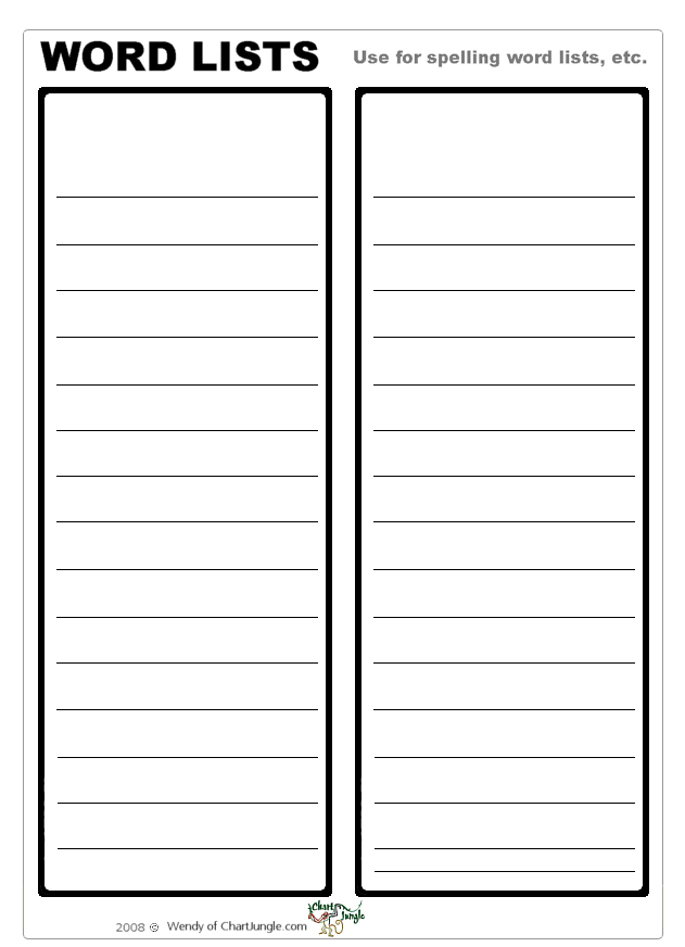 create word list from text